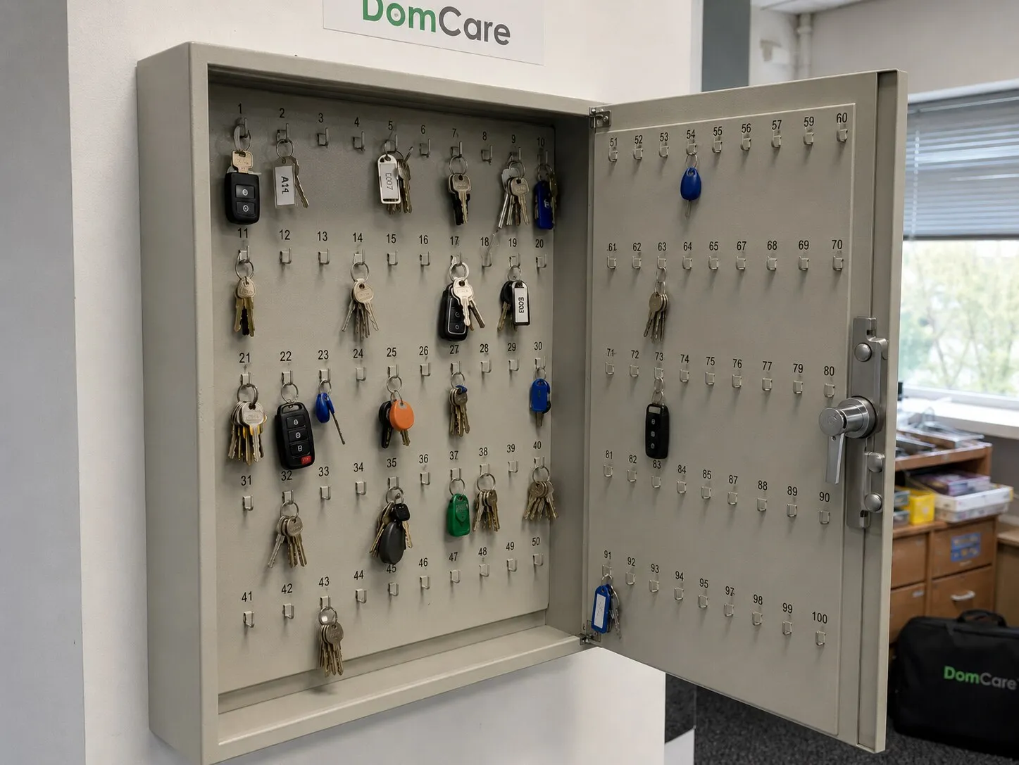 Certified key holding by DomCare for property owners in Slovenia