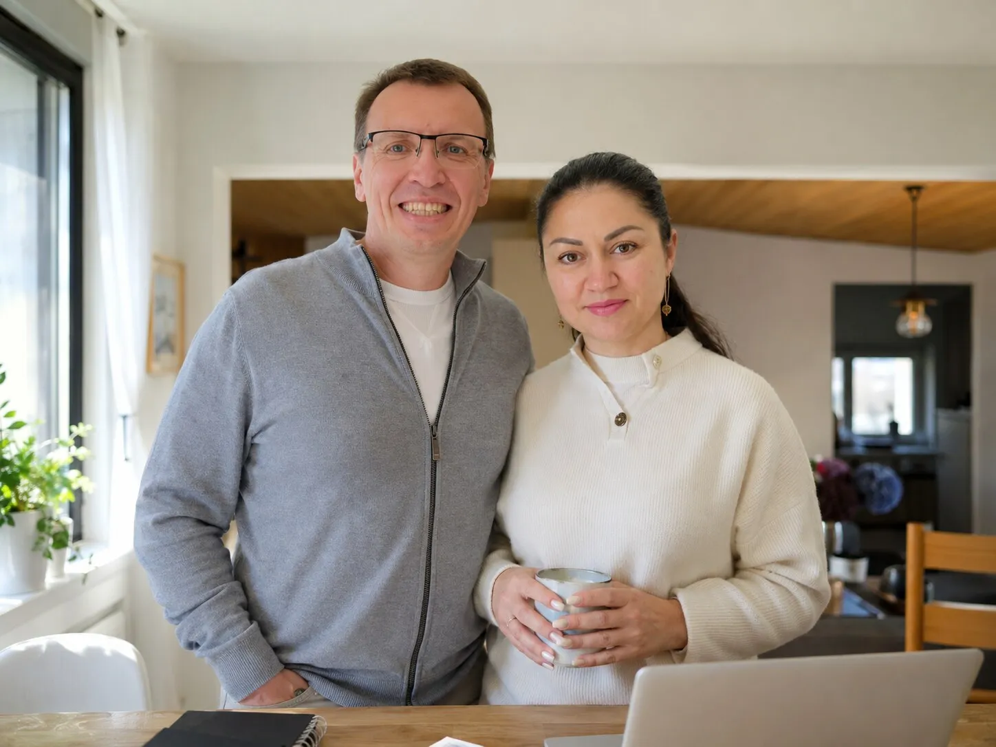 Slava and Alina — the founders of DomCare